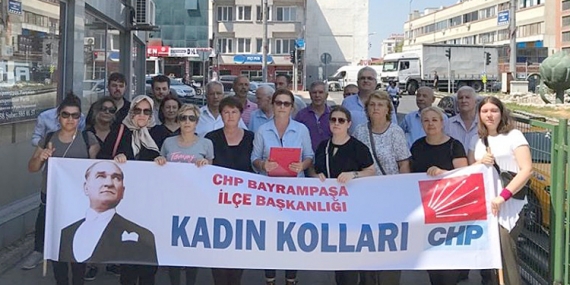 CHP Bayrampaşa Kadın Kolları Başkanlığından kadın cinayetlerine ilişkin basın bildirisi yayımlandı.