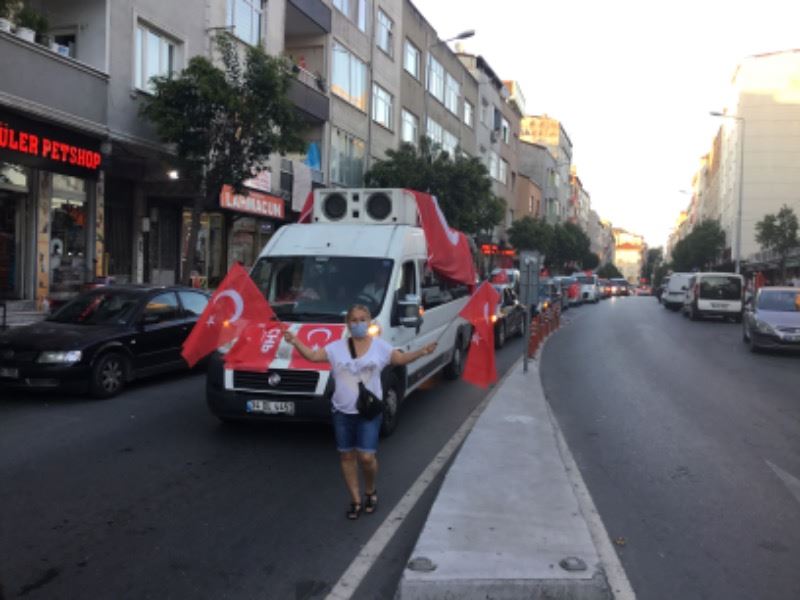 CHP'DEN BAYRAMPAŞA'DA ZAFER KONVOYU 3 125621297254805