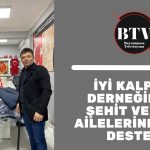 İyi Kalpler Derneğinden Şehit ve Gazi Aileleri Derneğine Mont Desteği 185 İYİ KALPLER DERNEĞİ İŞGADER