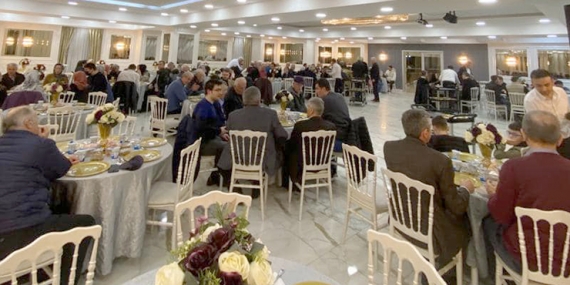 Türkiye Bosna Sancak Derneği hayatını kaybeden deprem zedeler için mevlid düzenledi