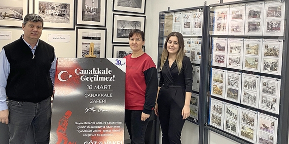 Bayrampaşa Göz Vakfı’nda Çanakkale Zaferi Filateli Sergisi
