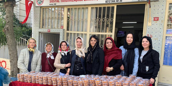 10 Kasımda Kanatlar Derneği Lokma Dağıttı Mevlid Okuttu.