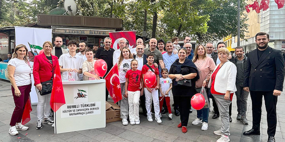 Rumeli Türkleri Derneğinde Cumhuriyet Kutlaması…