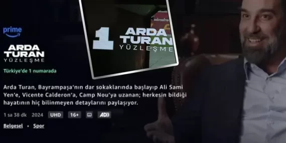 Bayrampaşa’dan Madrid’e! Bir ikonun hikayesi… Arda Turan’ın Yüzleşme belgeseli kısa sürede 1 numaraya yerleşti…