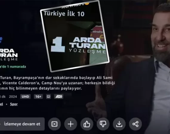 Bayrampaşa'dan Madrid'e! Bir ikonun hikayesi... Arda Turan'ın Yüzleşme belgeseli kısa sürede 1 numaraya yerleşti
