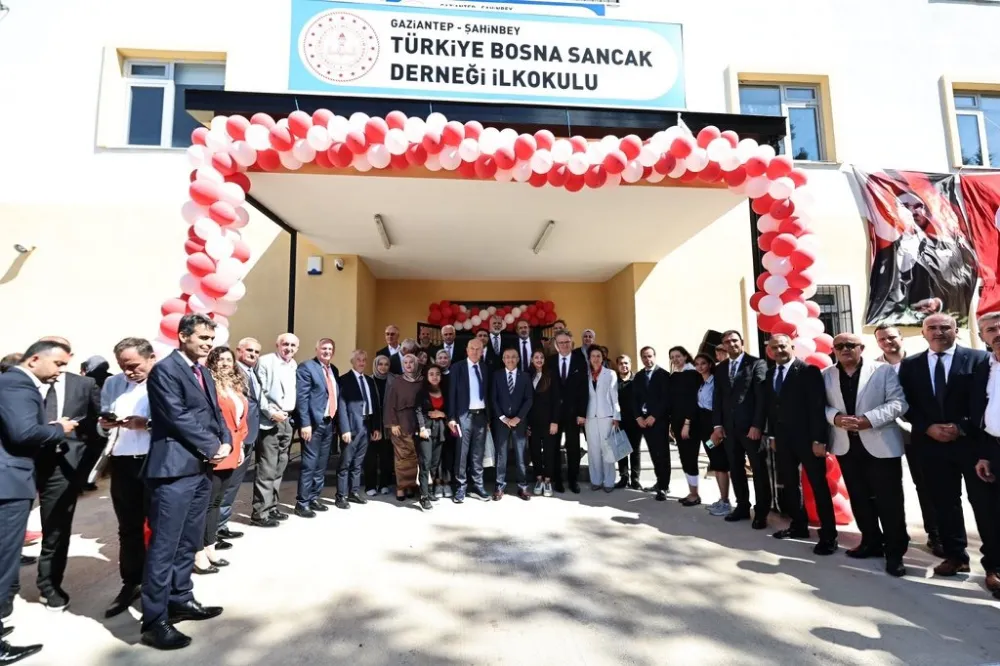 türkiye bosna sancak derneği gaziantep'te okul açtı