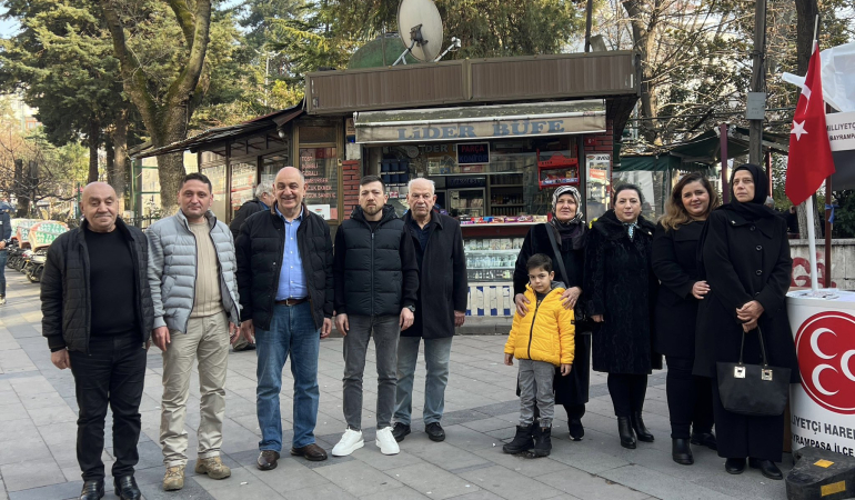 Mhp Bayrampaşa İlçe Başkanlığı Mahalle Buluşmaları Programına Başladı.