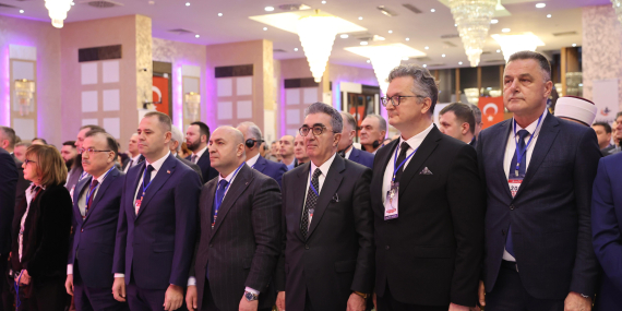 Başkan Mutlu, Balkan heyetini ağırladı