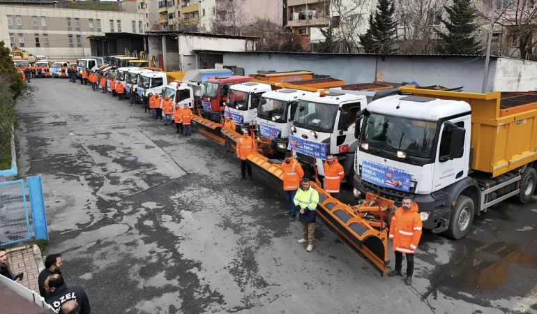 Bayrampaşa Belediyesi Ekipleri kışa hazır