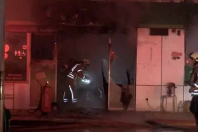 bayrampaşa'da akaryakıt istasyonunda yangın