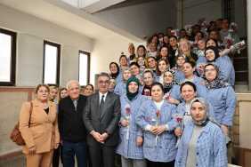 Başkan Mutlu’dan 8 Mart’ta 129 kadına 129 karanfil 69 kadınlar bayrampaşa