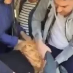 Bayrampaşa'da metroda saç saça baş başa kavga