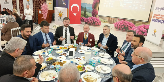 Ak Parti Teşkilatı Bayrampaşa’da İftar Yemeğinde Buluştu