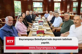 Bayrampaşa Belediye Başkan Vekili İbrahim Akın Mahalle Muhtarlarıyla Toplantı Düzenledi