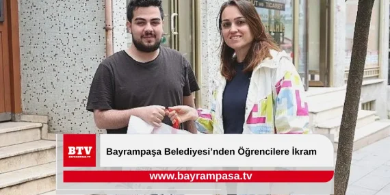 Bayrampaşa Belediyesi’nden Öğrencilere İkram