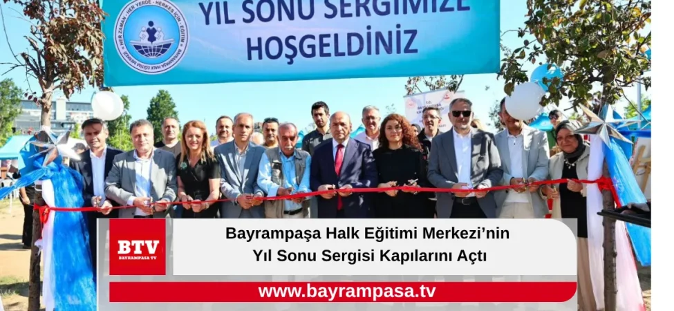 Bayrampaşa Halk Eğitimi Merkezi’nin Yıl Sonu Sergisi Kapılarını Açtı