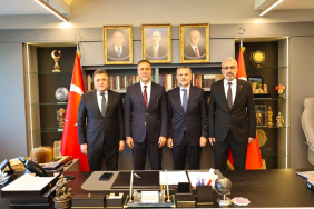 Cumhur İttifakı Bayrampaşa Heyetinden MHP İl Başkanı Volkan Yılmaz a ziyaret