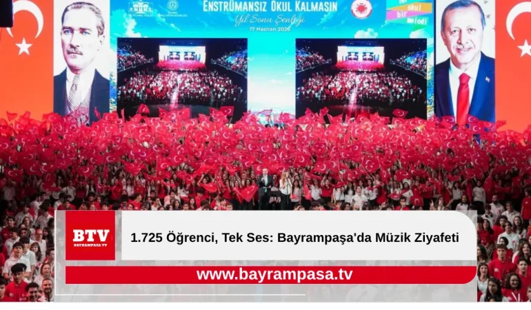 1.725 Öğrenci, Tek Ses: Bayrampaşa’da Müzik Ziyafeti