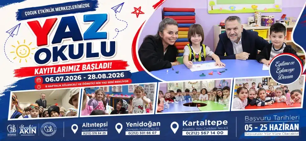 bayrampaşa'da yaz okulu başladı