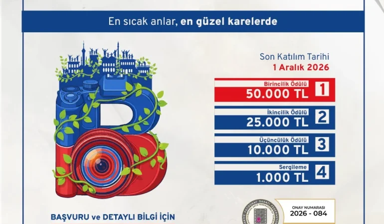 Bayrampaşa Belediyesi’nden Ulusal Fotoğraf Yarışması: Birinciye 50 Bin TL Ödül