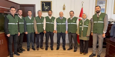 Yeşilay Bayrampaşa’dan Kaymakam Abdullah Çiftçi’ye ziyaret